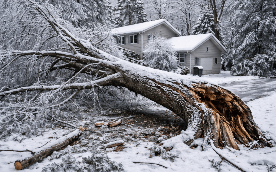 Can Extreme Cold Cause Trees to Crack or Split Suddenly?
