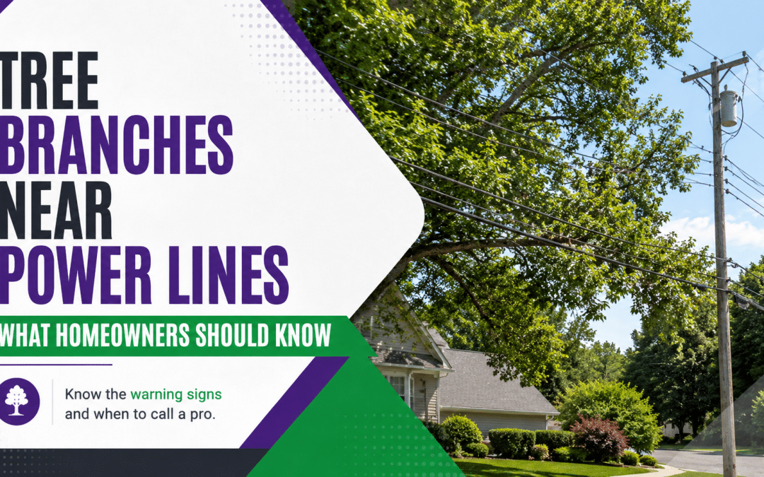 Tree Branches Near Power Lines: What Homeowners Should Know