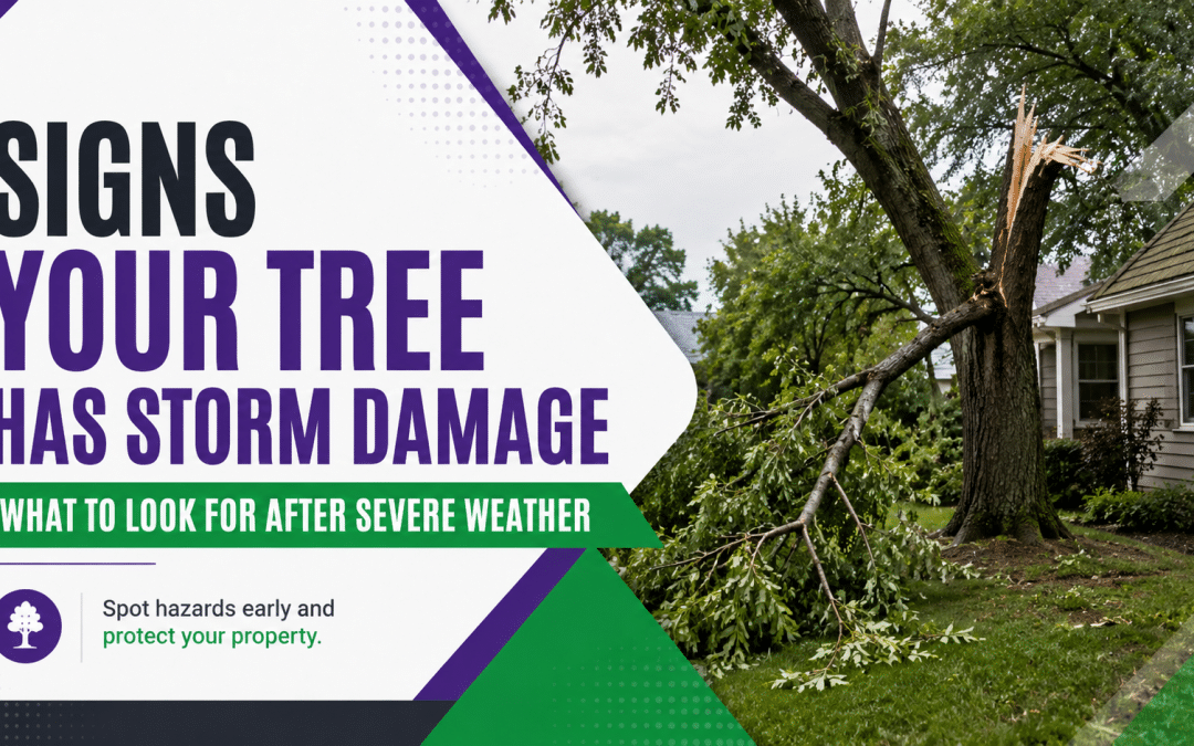 Signs Your Tree Has Storm Damage