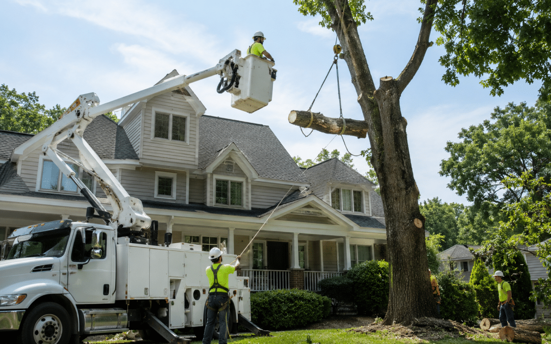 Why Tree Removal Near Homes Requires Professional Equipment