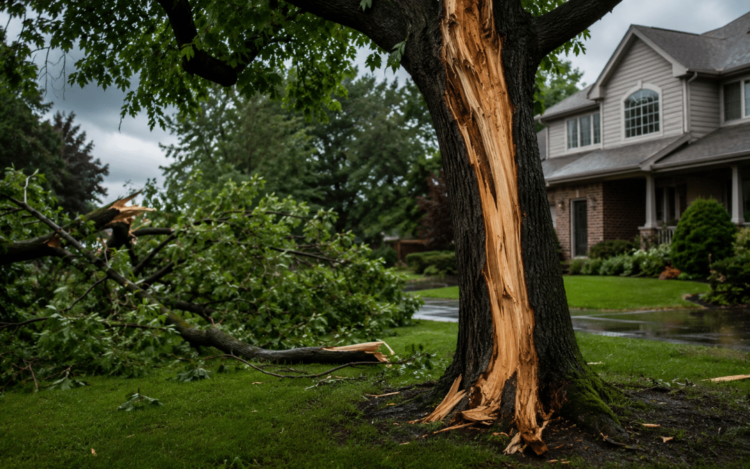 My Tree Was Struck By Lightning. What Do I Do?