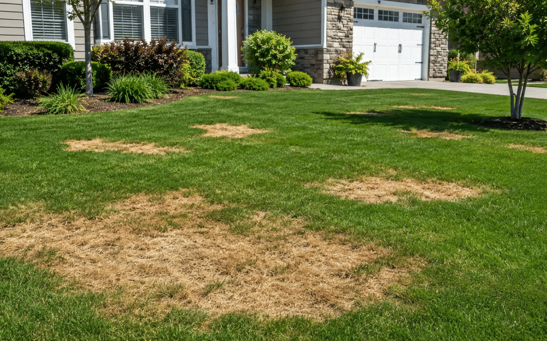 What Causes Brown Spots On Lawns